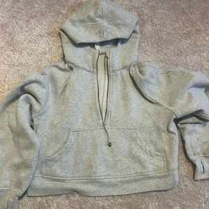 Barley worn, Lululemon grey scuba hoodie